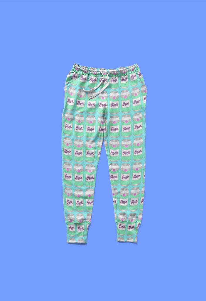 Brewski Beer Print Joggers - HAYLEY ELSAESSER 