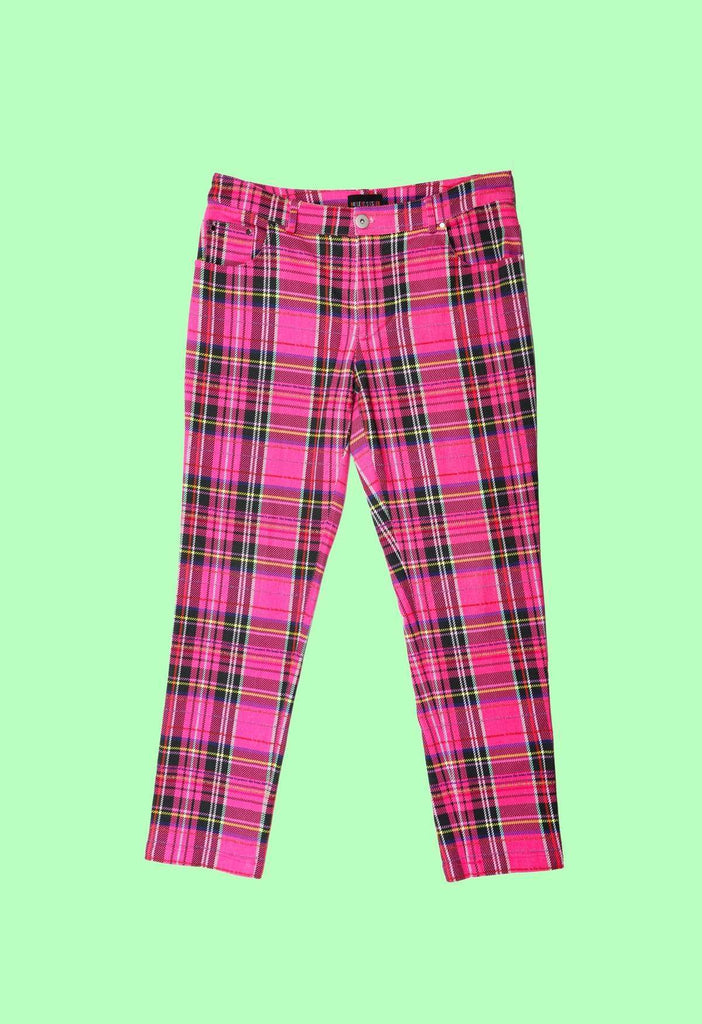 Cosmic Dread Plaid Pants - HAYLEY ELSAESSER 