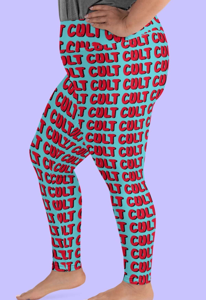 CULT PRINT LEGGINGS PLUS - HAYLEY ELSAESSER 