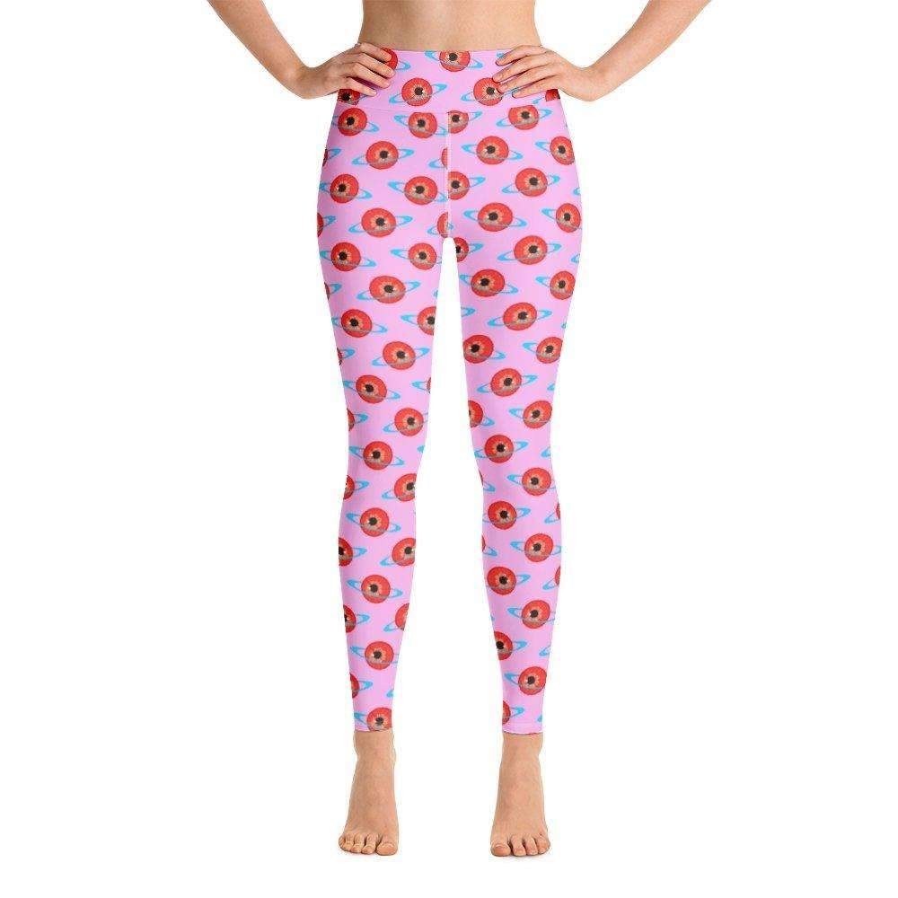 Eyeball Planet Print Leggings - HAYLEY ELSAESSER 