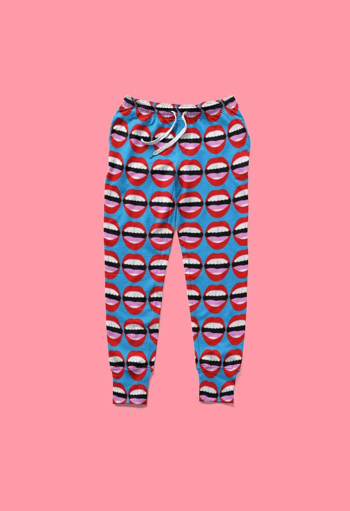 Mouthy Print Joggers - HAYLEY ELSAESSER 