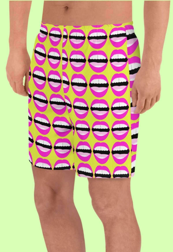 Mouthy Print Shorts - HAYLEY ELSAESSER 