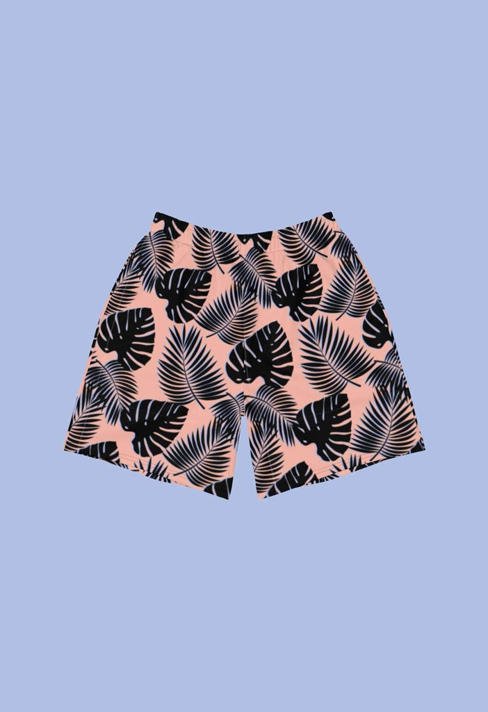 Palm Leaf Print Shorts - HAYLEY ELSAESSER 