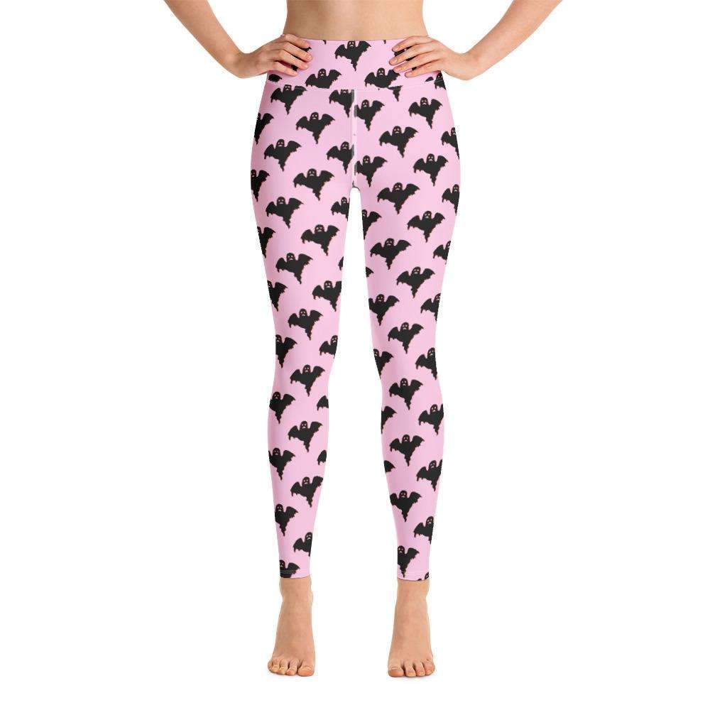 Pink Ghost Print Leggings - HAYLEY ELSAESSER 