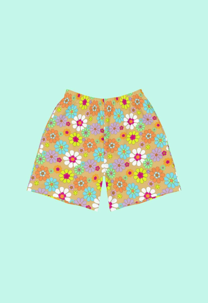 Retro Floral Print Shorts - HAYLEY ELSAESSER 