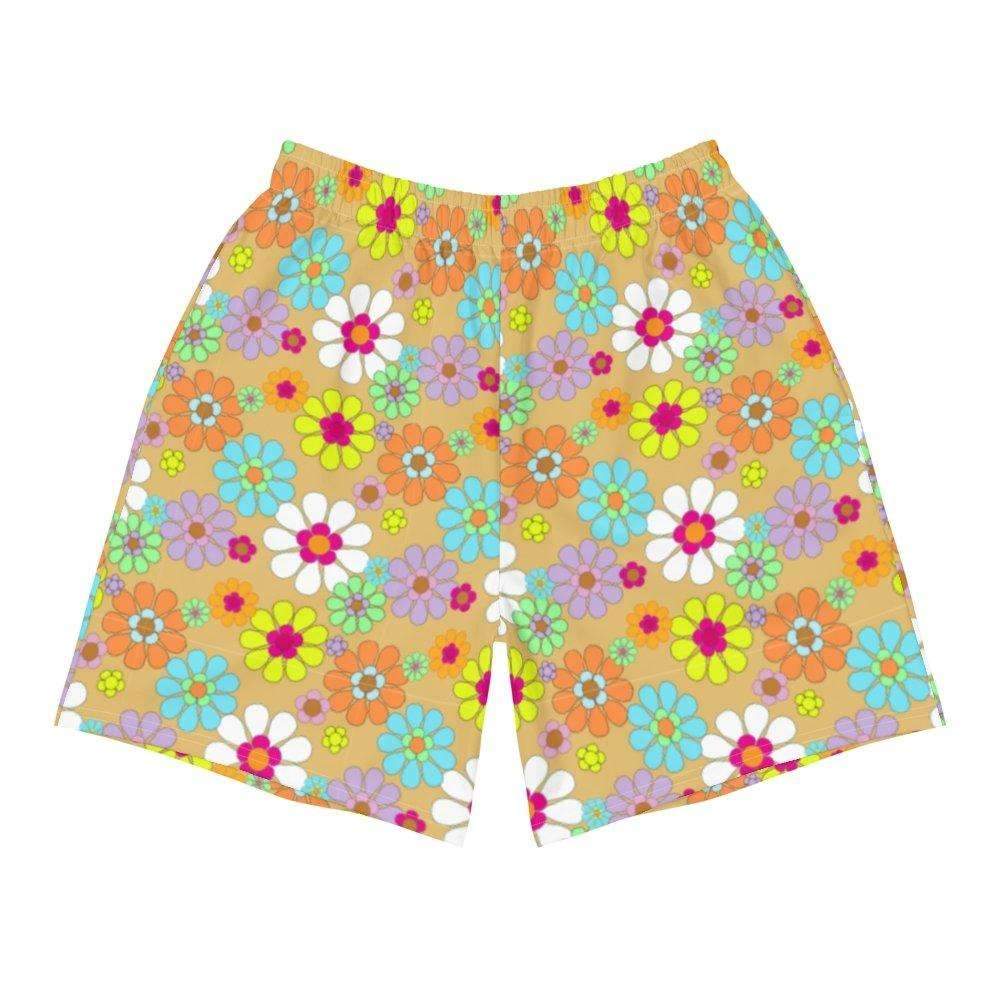 Retro Floral Print Shorts - HAYLEY ELSAESSER 