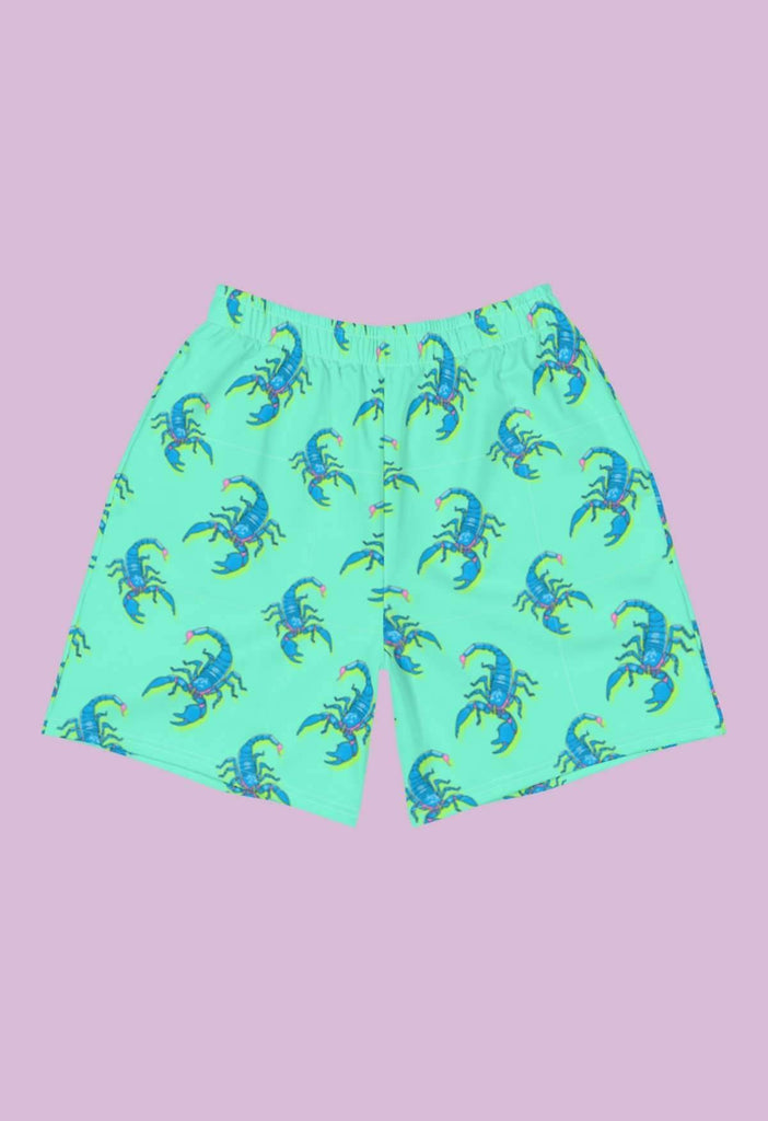 Scorpion Print Shorts - HAYLEY ELSAESSER 