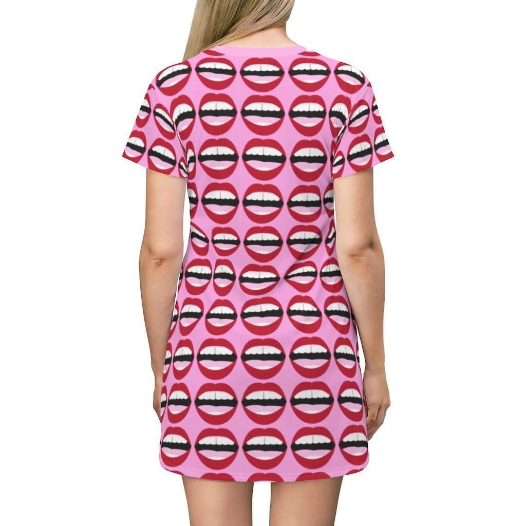 Mouthy Print Tee Mini Dress - HAYLEY ELSAESSER 