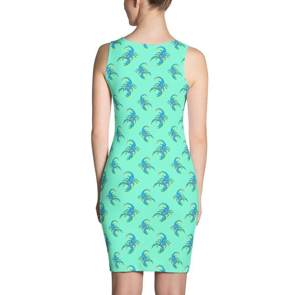 Scorpion Fitted Dress - HAYLEY ELSAESSER 