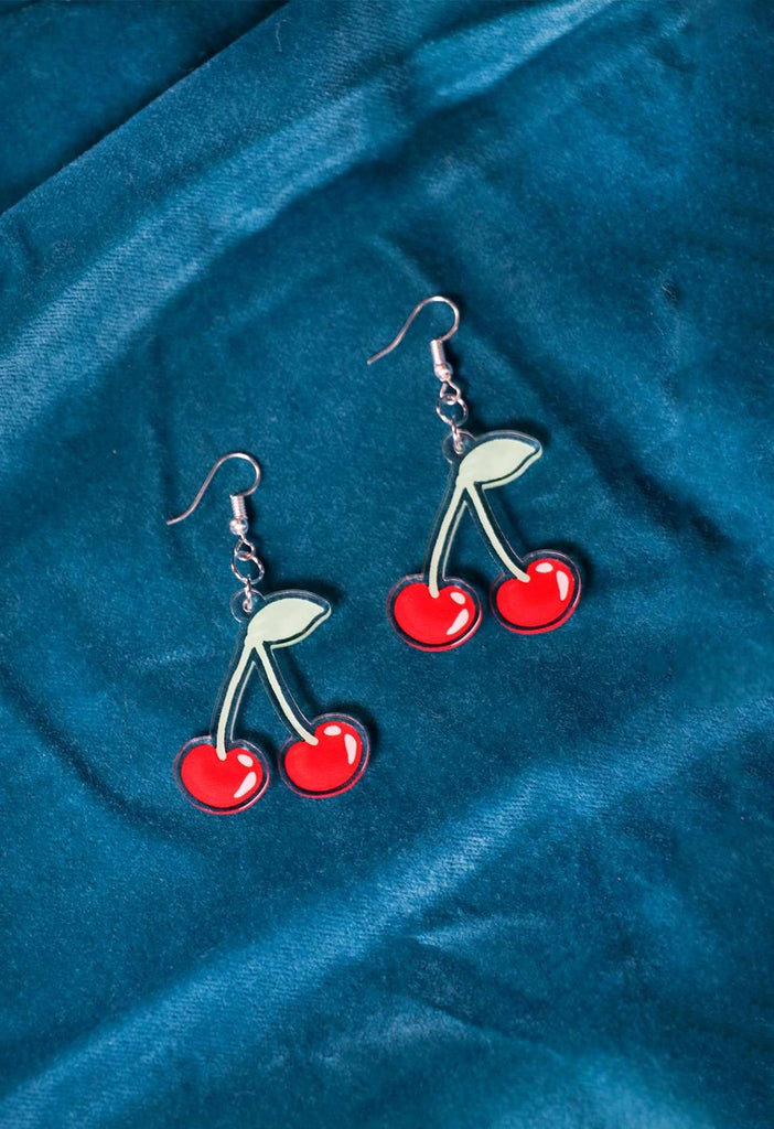 Cherry Earrings - HAYLEY ELSAESSER 