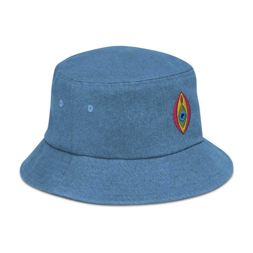 Eyegina Denim Bucket Hat - HAYLEY ELSAESSER 