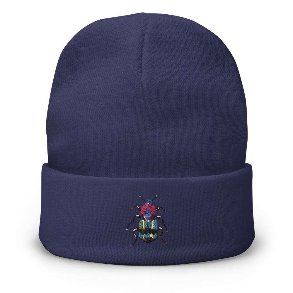 Bugging Out Embroidered Beanie - HAYLEY ELSAESSER 