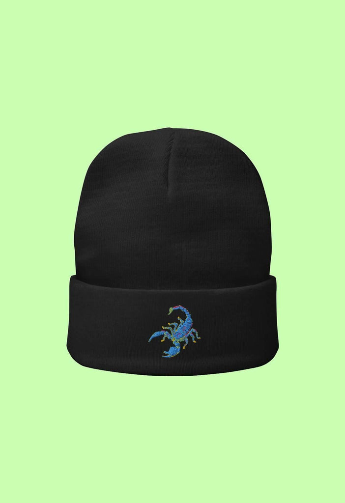 Scorpion Embroidered Beanie - HAYLEY ELSAESSER 