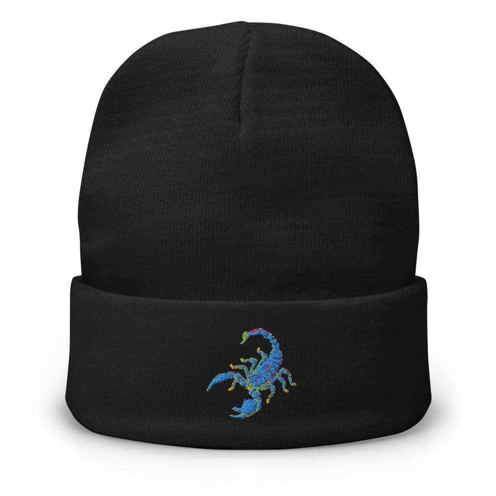 Scorpion Embroidered Beanie - HAYLEY ELSAESSER 