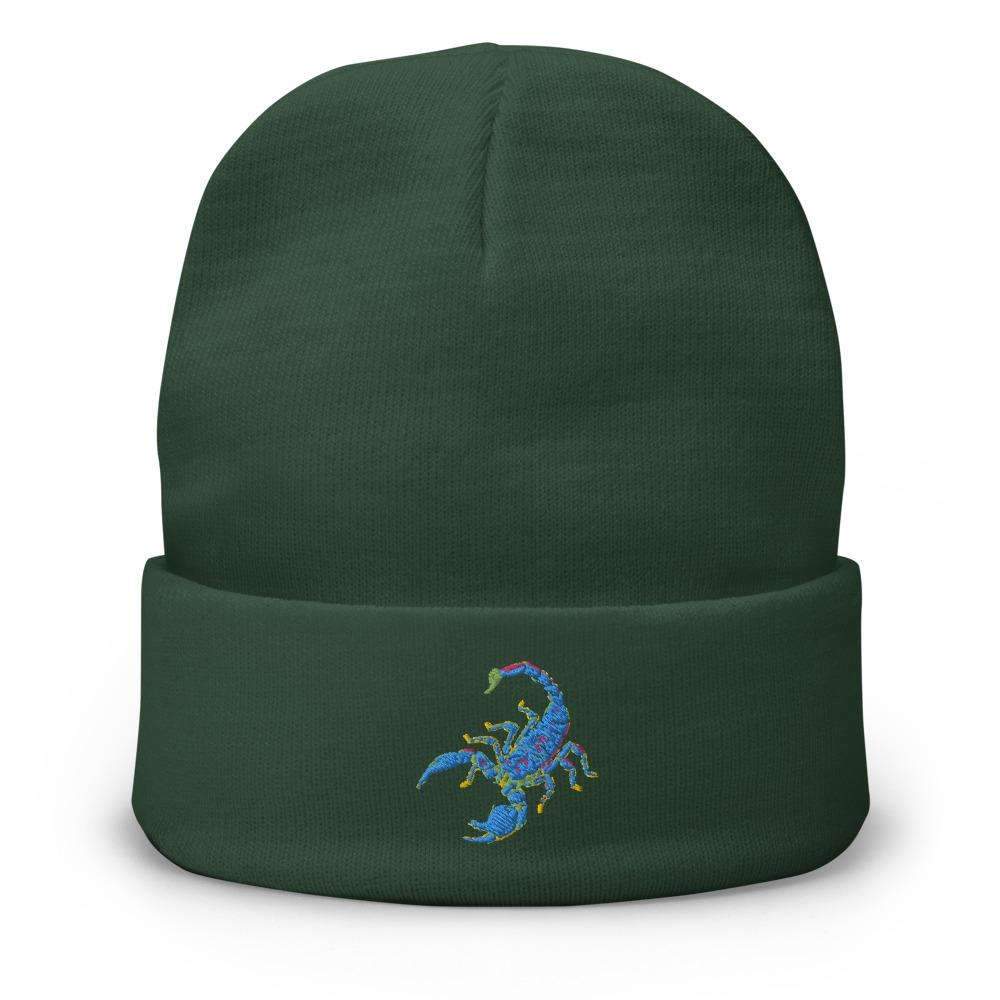 Scorpion Embroidered Beanie - HAYLEY ELSAESSER 