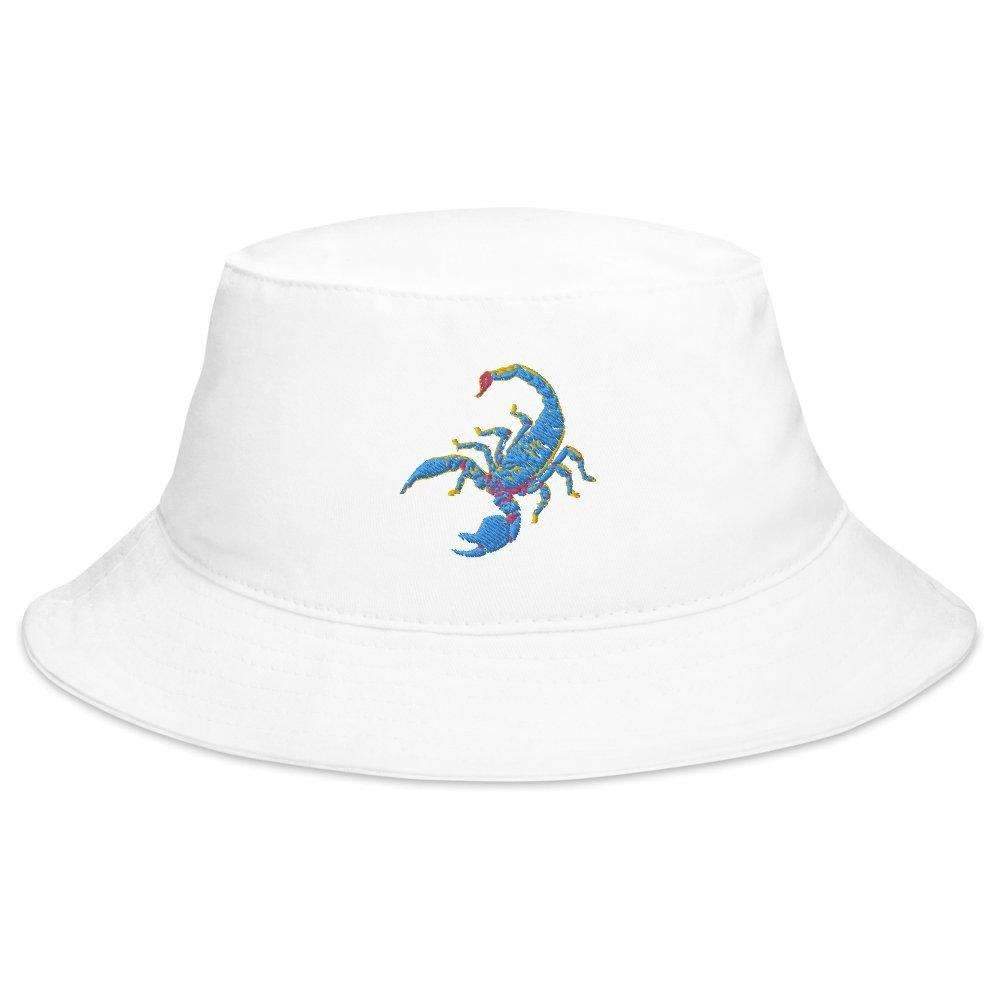 Scorpion Embroidered Bucket Hat - HAYLEY ELSAESSER 