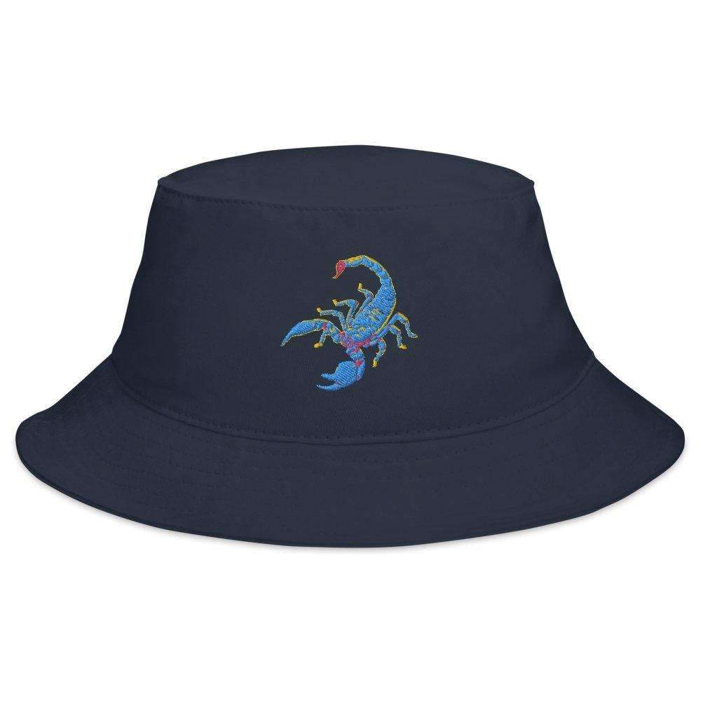 Scorpion Embroidered Bucket Hat - HAYLEY ELSAESSER 