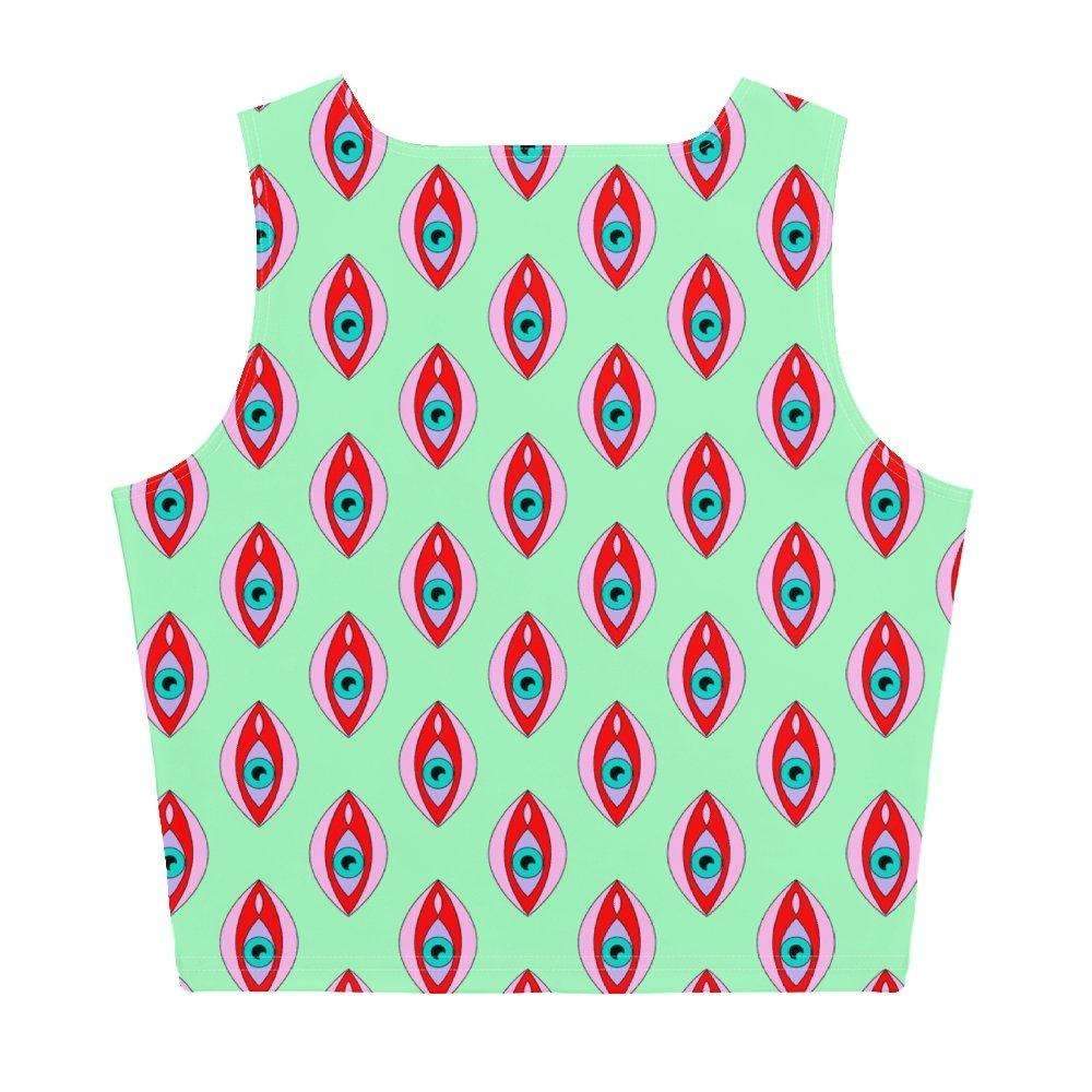 Eyegina Print Crop Tank - HAYLEY ELSAESSER 