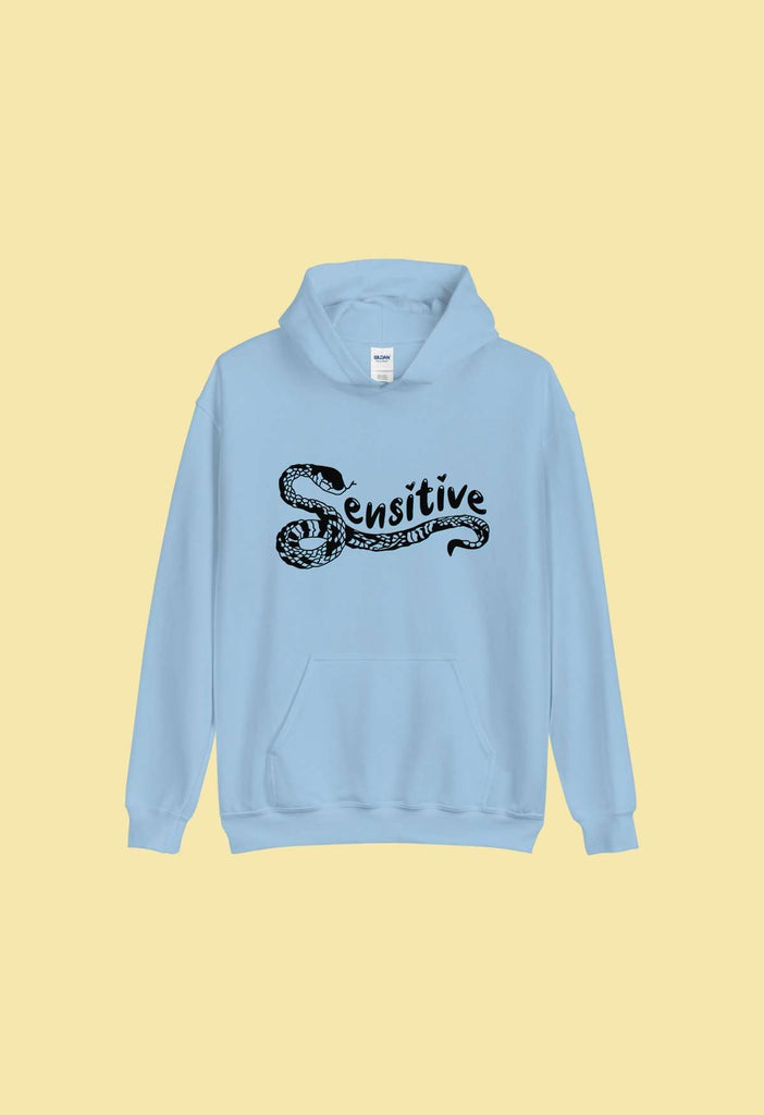 Sensitive Logo Hoodie Black - HAYLEY ELSAESSER 