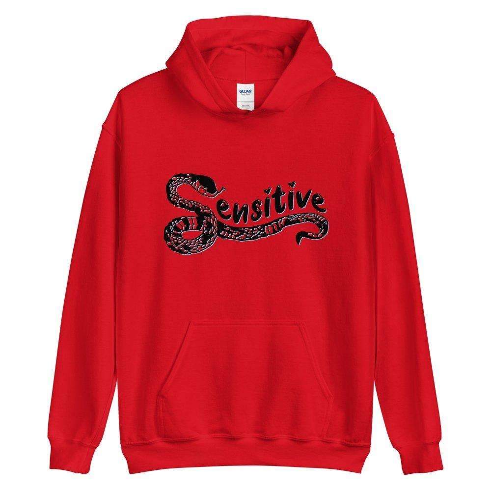 Sensitive Logo Hoodie Black - HAYLEY ELSAESSER 