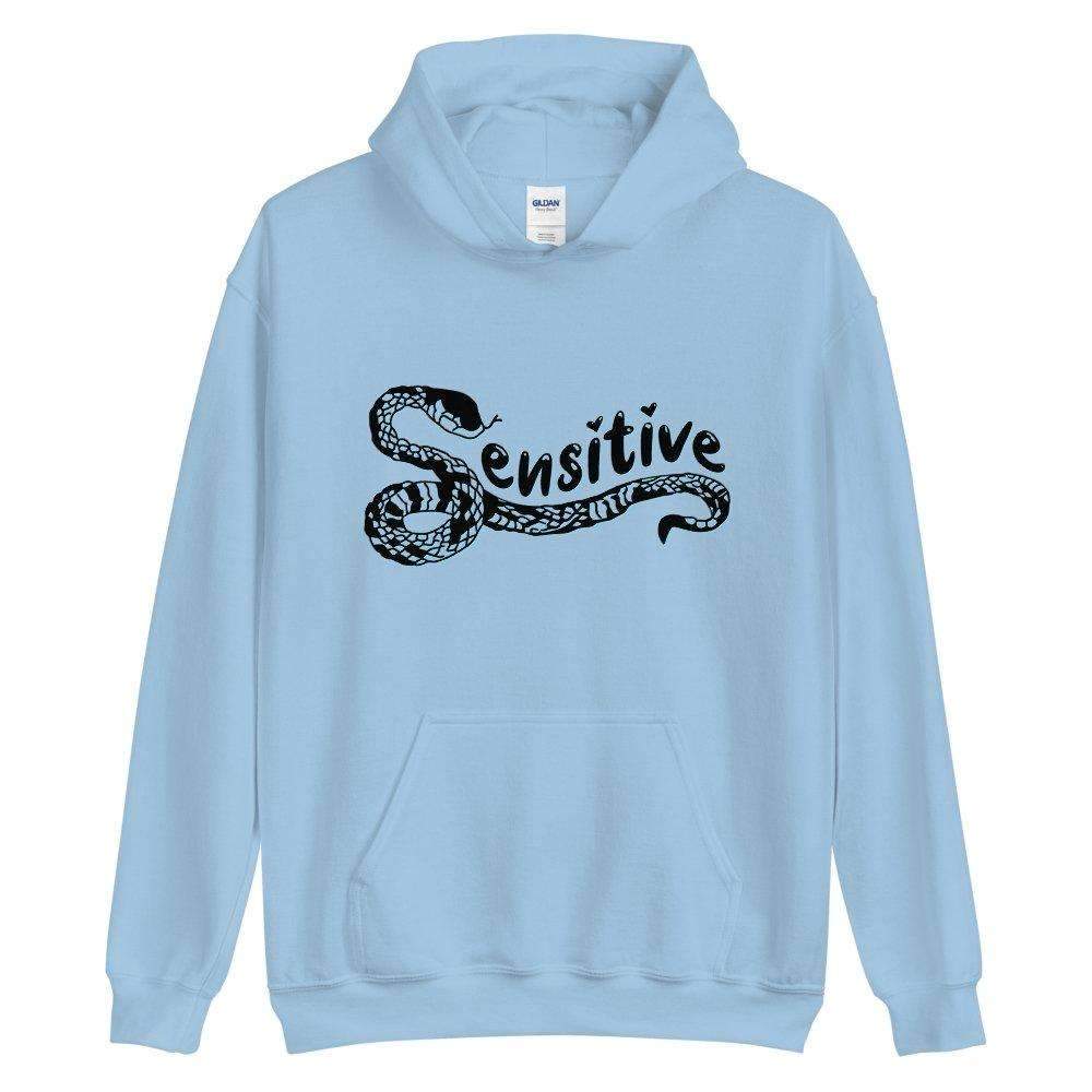 Sensitive Logo Hoodie Black - HAYLEY ELSAESSER 