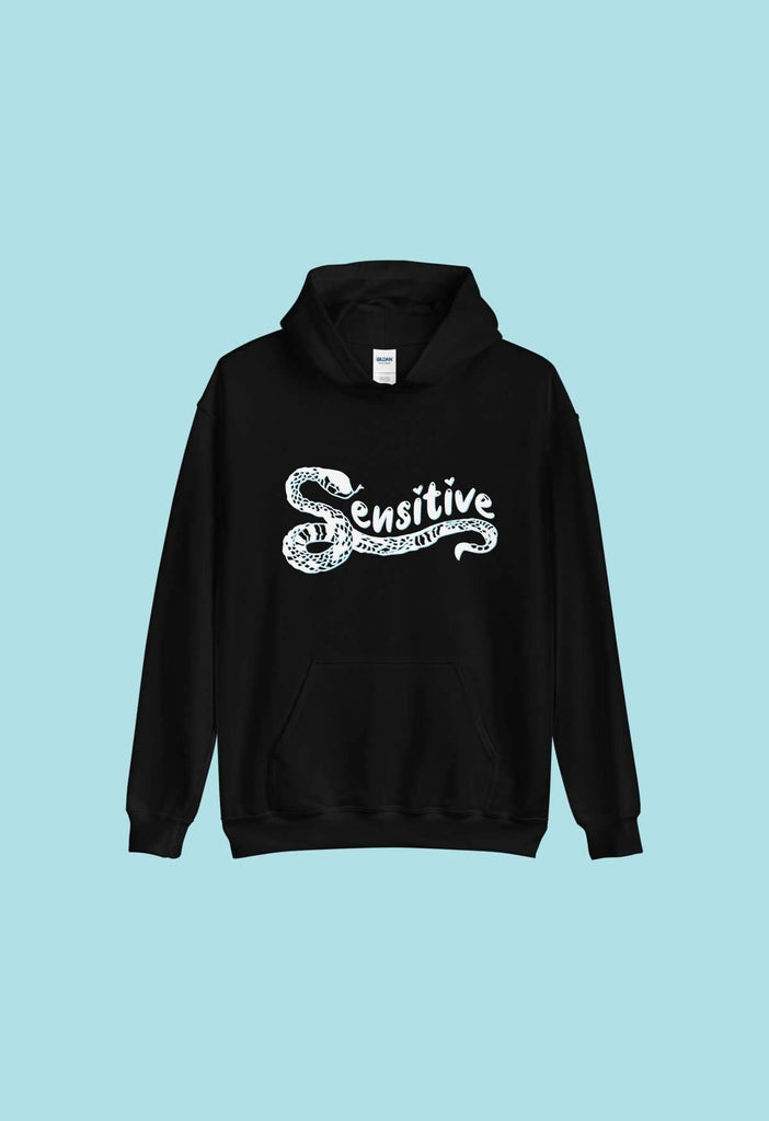 Sensitive Logo Sweatshirt White - HAYLEY ELSAESSER 