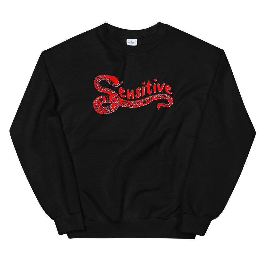 Sensitive Snake Crewneck Sweatshirt - HAYLEY ELSAESSER 