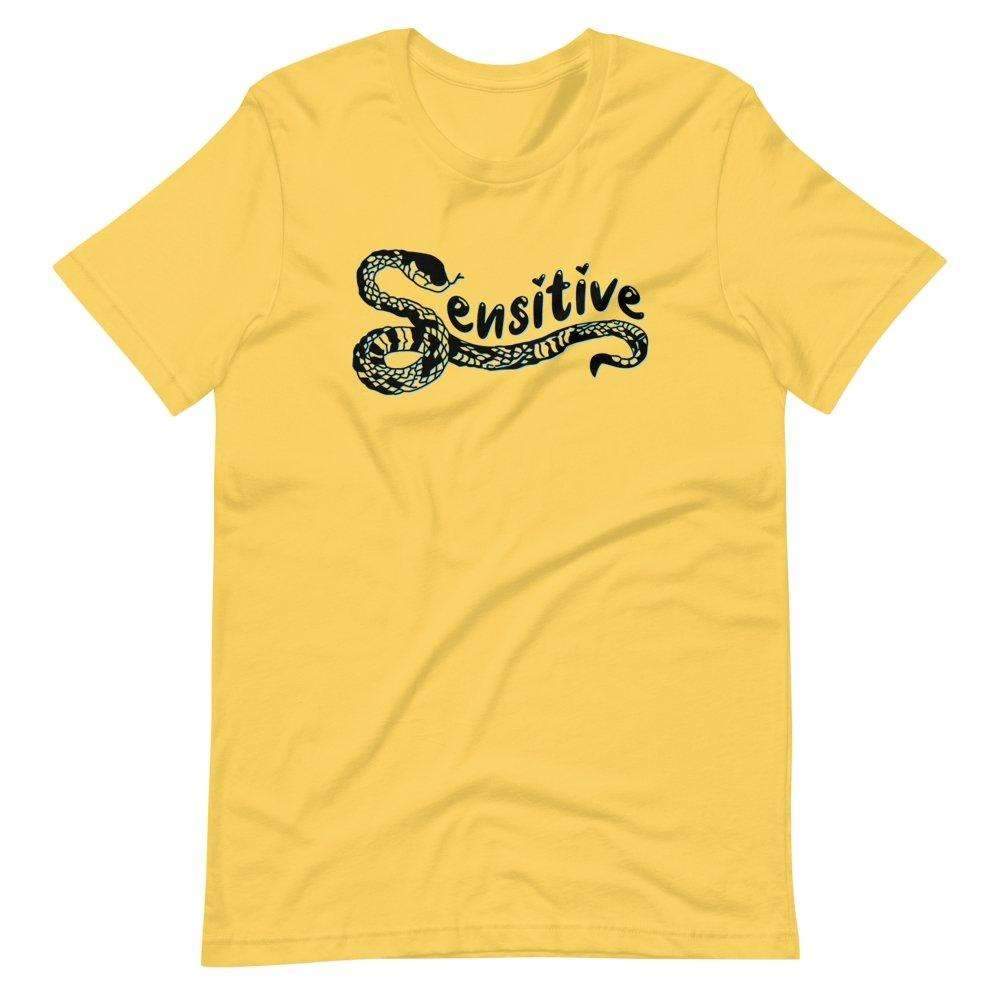 Sensitive Snake T-shirt Black - HAYLEY ELSAESSER 