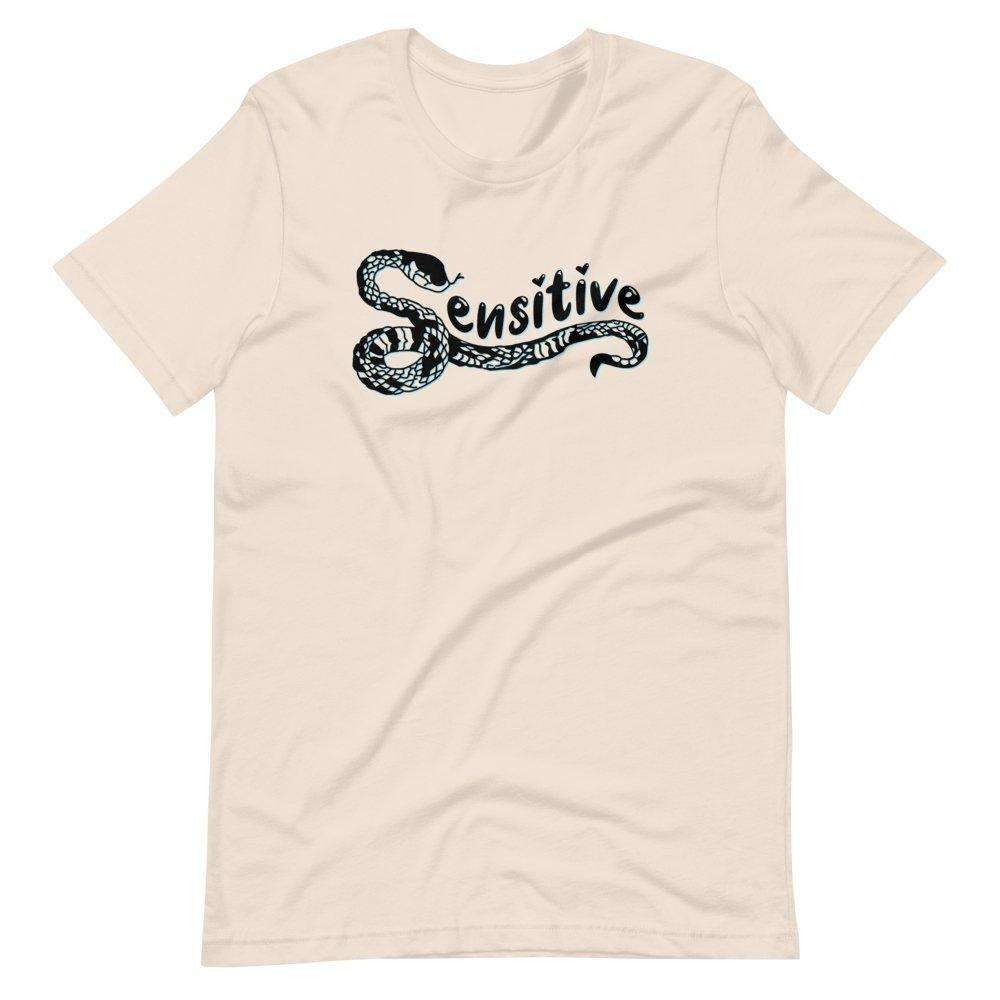 Sensitive Snake T-shirt Black - HAYLEY ELSAESSER 