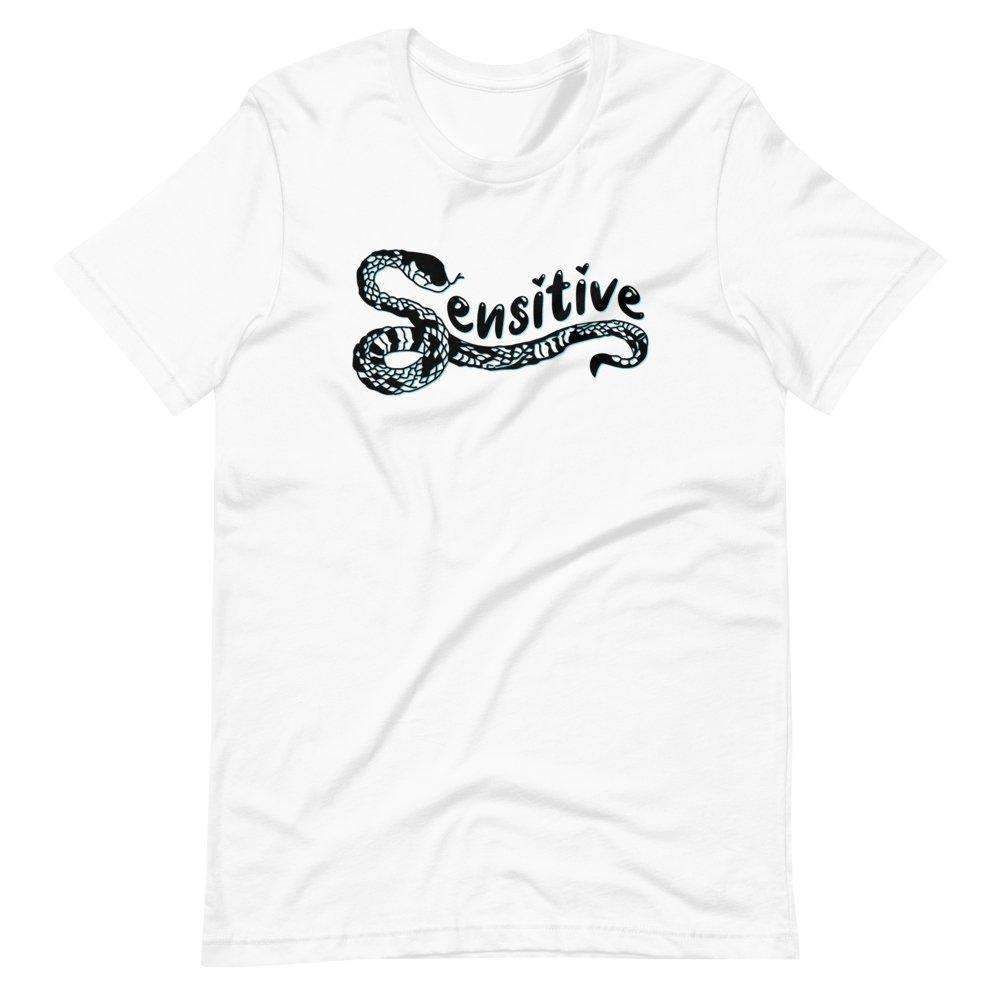 Sensitive Snake T-shirt Black - HAYLEY ELSAESSER 