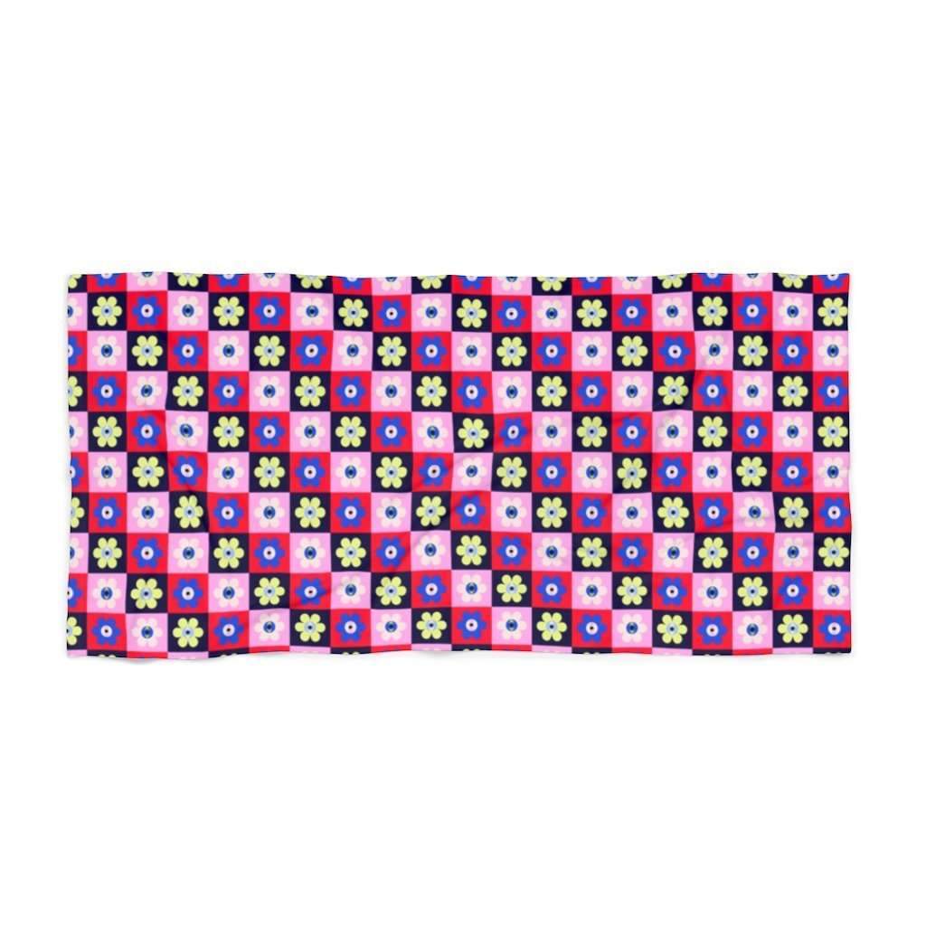 Eye Flower Beach Towel - HAYLEY ELSAESSER 