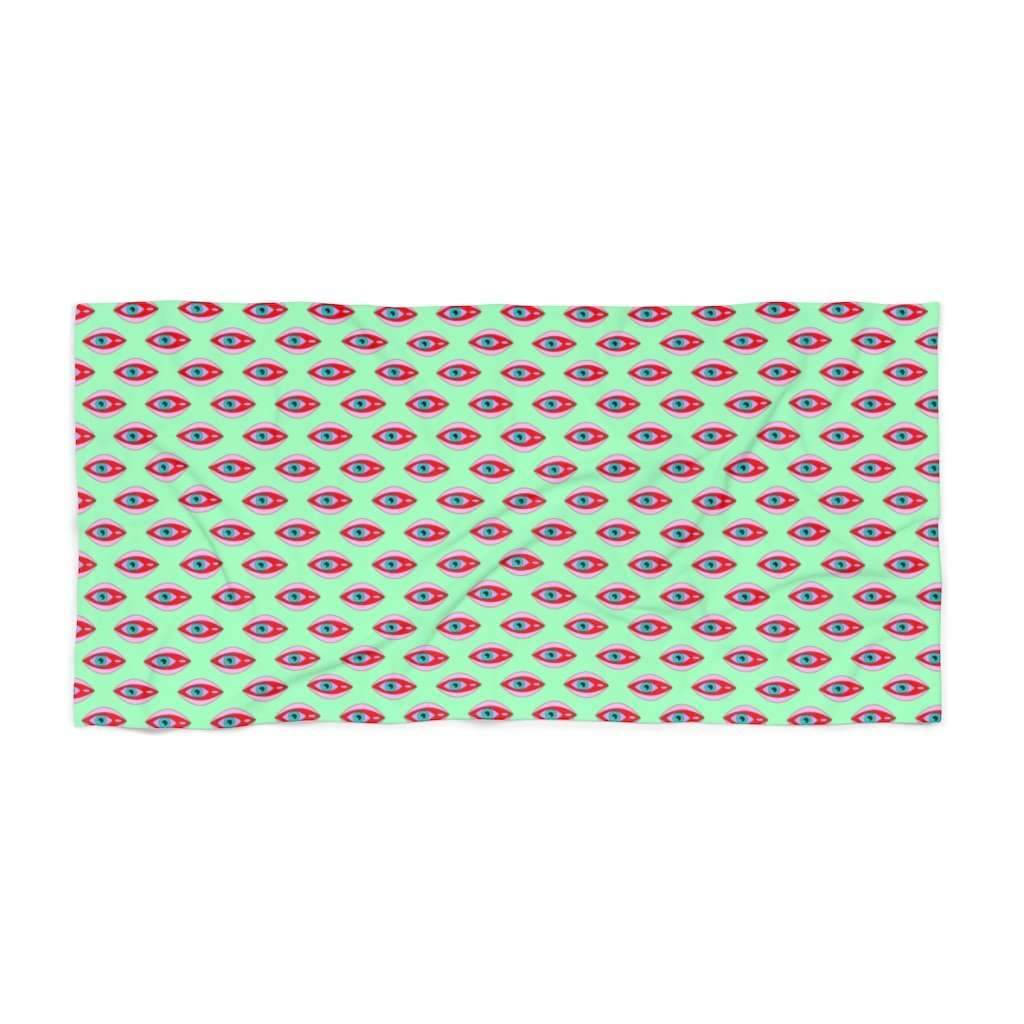 Eyegina Beach Towel - HAYLEY ELSAESSER 
