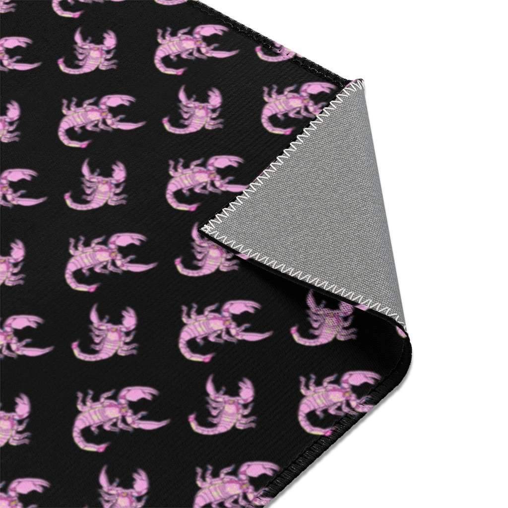 Pink Scorpion Print Area Rug – HAYLEY ELSAESSER
