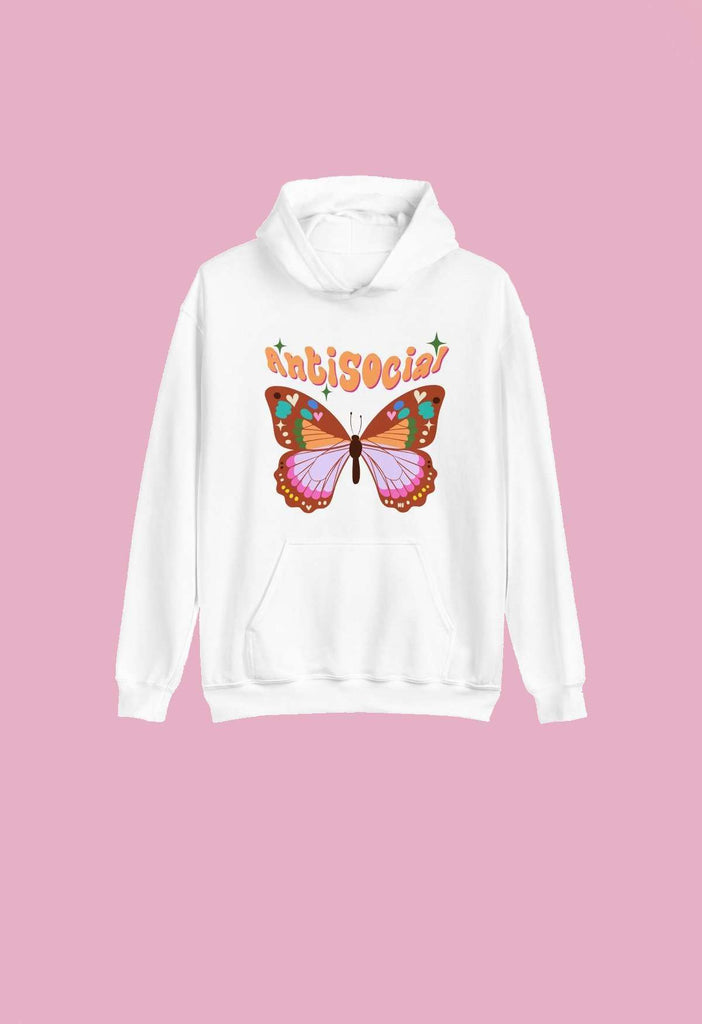 Antisocial Butterfly Hoodie - HAYLEY ELSAESSER 