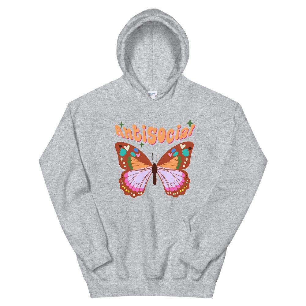 Antisocial Butterfly Hoodie - HAYLEY ELSAESSER 