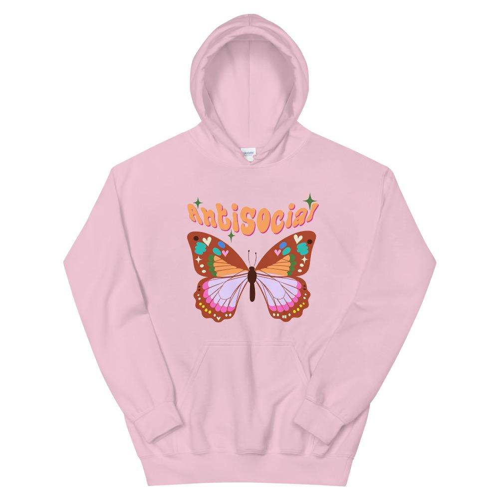 Antisocial Butterfly Hoodie - HAYLEY ELSAESSER 
