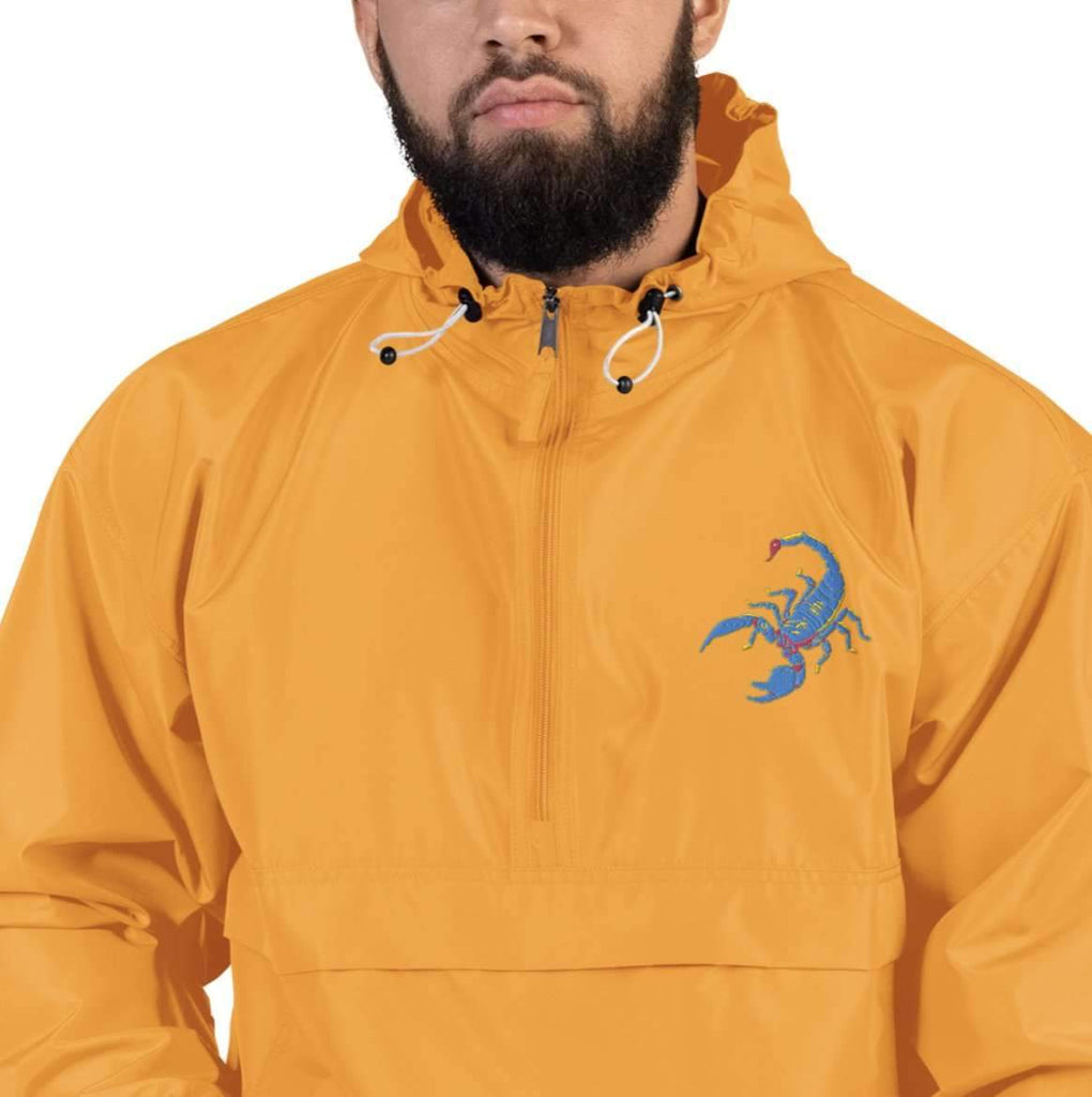 Scorpion Embroidered Champion Packable Jacket - HAYLEY ELSAESSER 