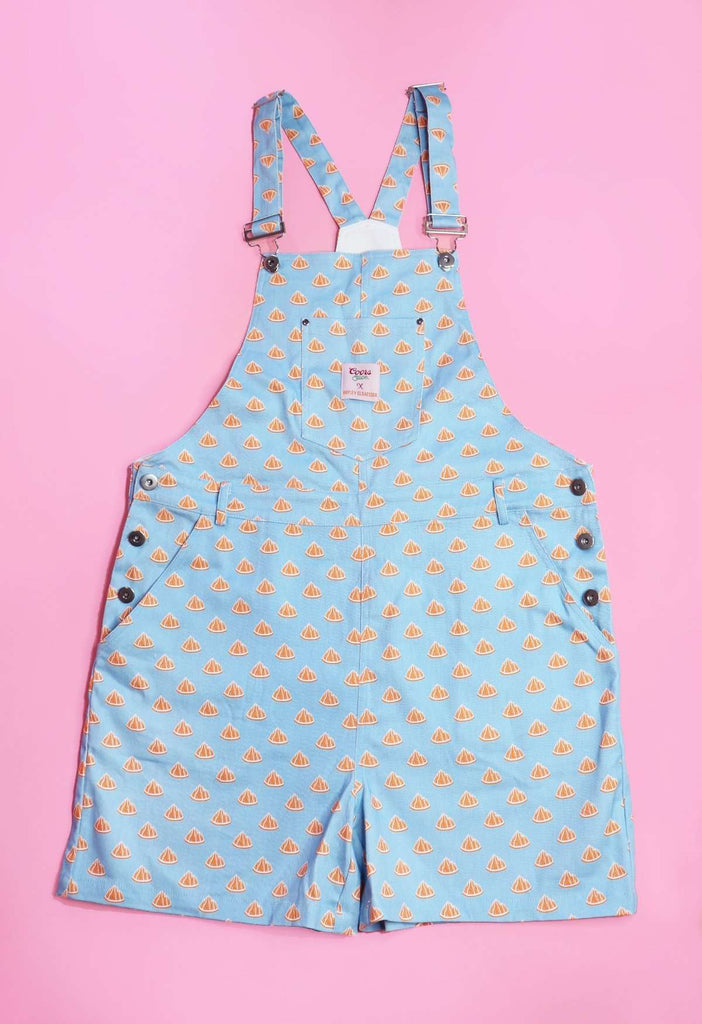 Coors Slice Orange Mountain Shorteralls - HAYLEY ELSAESSER 
