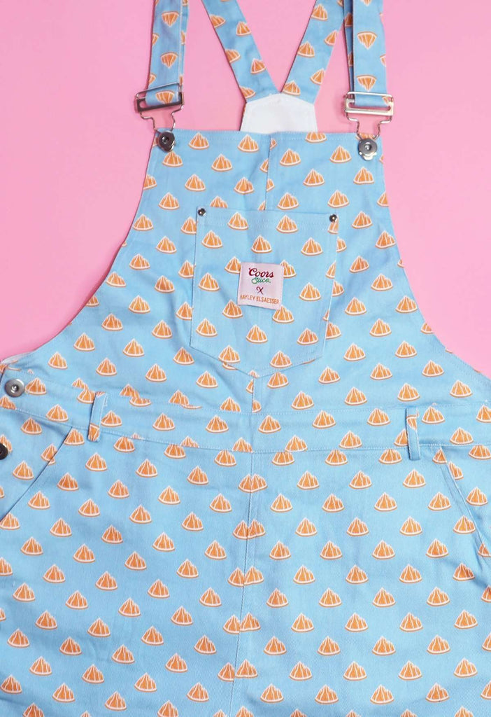 Coors Slice Orange Mountain Shorteralls - HAYLEY ELSAESSER 