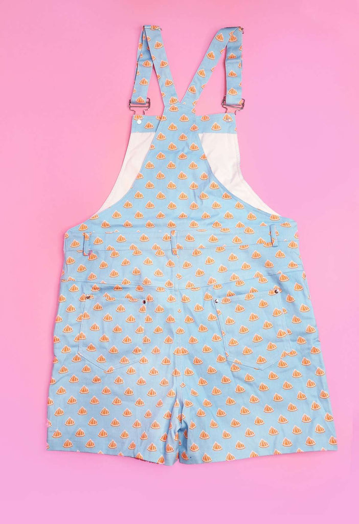 Coors Slice Orange Mountain Shorteralls - HAYLEY ELSAESSER 