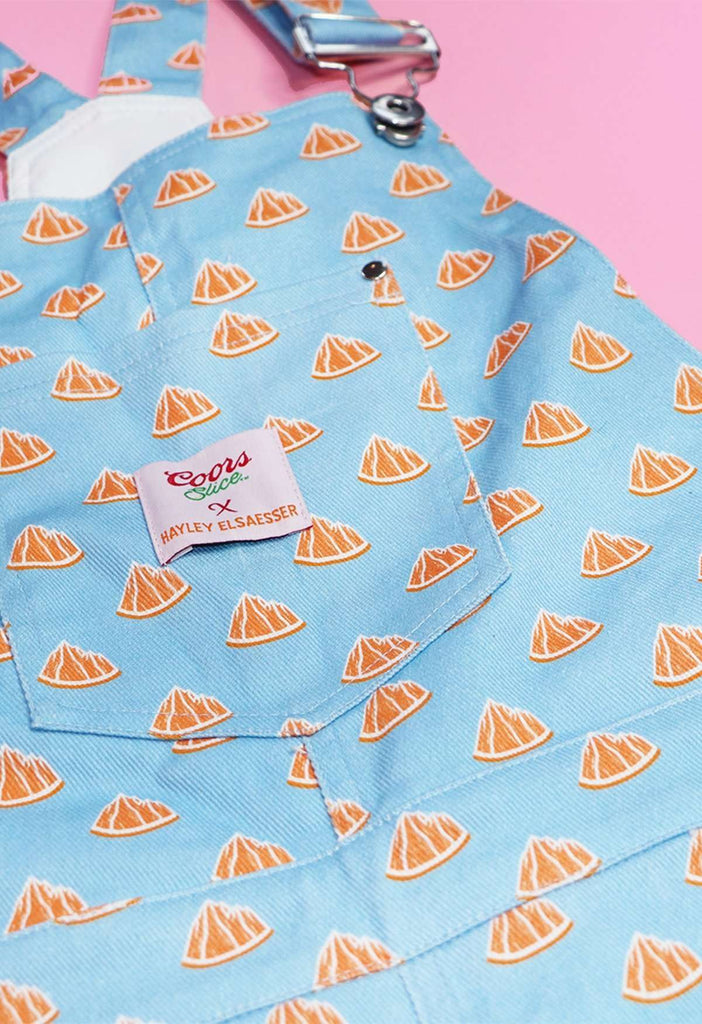 Coors Slice Orange Mountain Shorteralls - HAYLEY ELSAESSER 