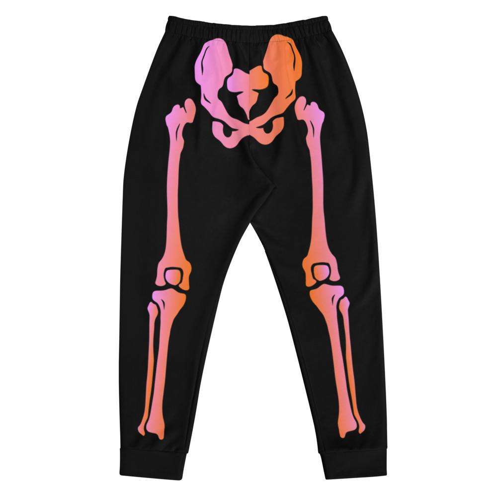 Black and Pink Skeleton Joggers - HAYLEY ELSAESSER 