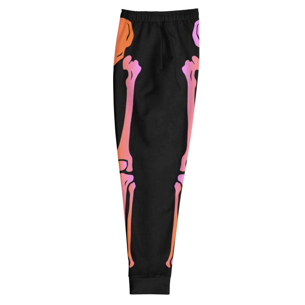 Black and Pink Skeleton Joggers - HAYLEY ELSAESSER 