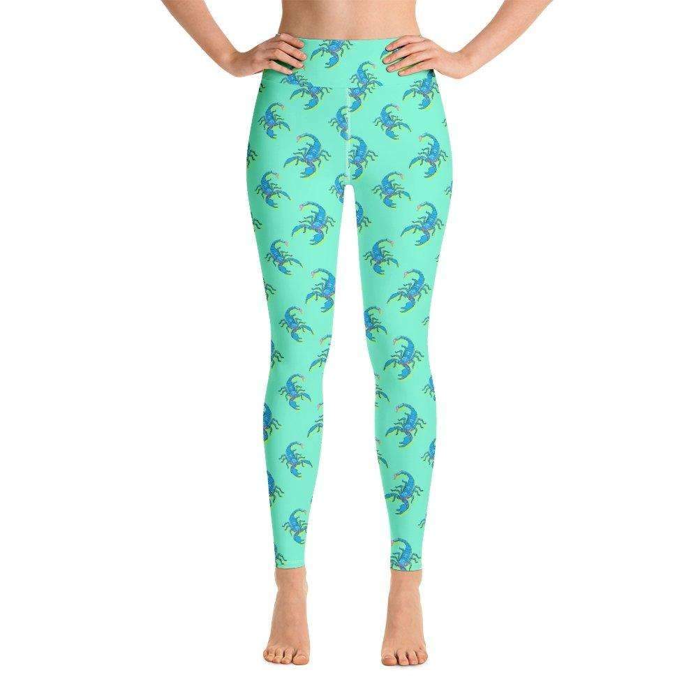 Scorpion Print Leggings - HAYLEY ELSAESSER 