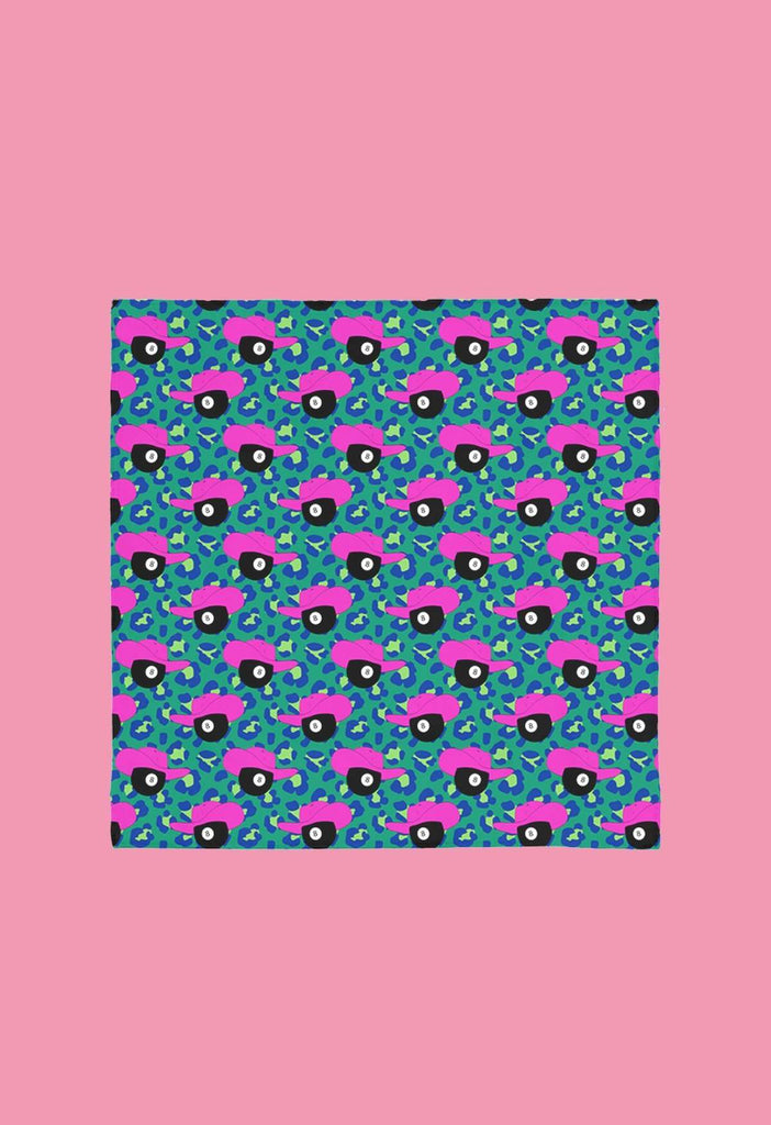 8 Ball Cowboy Crepe Bandana - HAYLEY ELSAESSER 