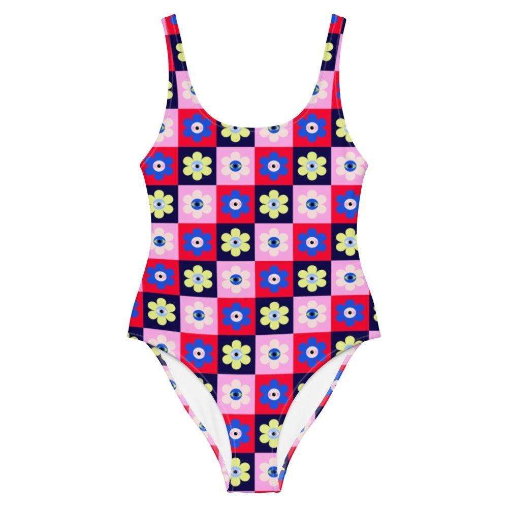 Eye Flower Swimsuit - HAYLEY ELSAESSER 