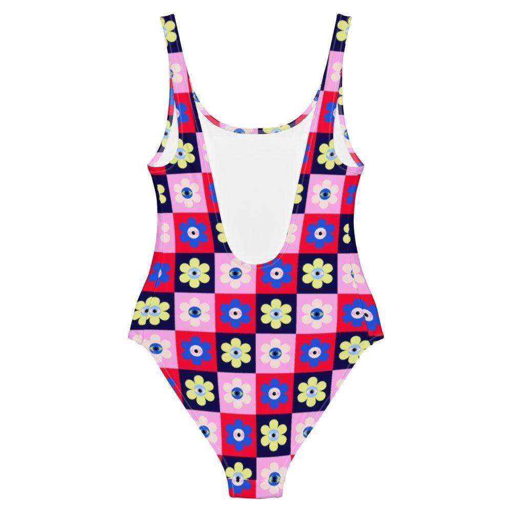 Eye Flower Swimsuit - HAYLEY ELSAESSER 