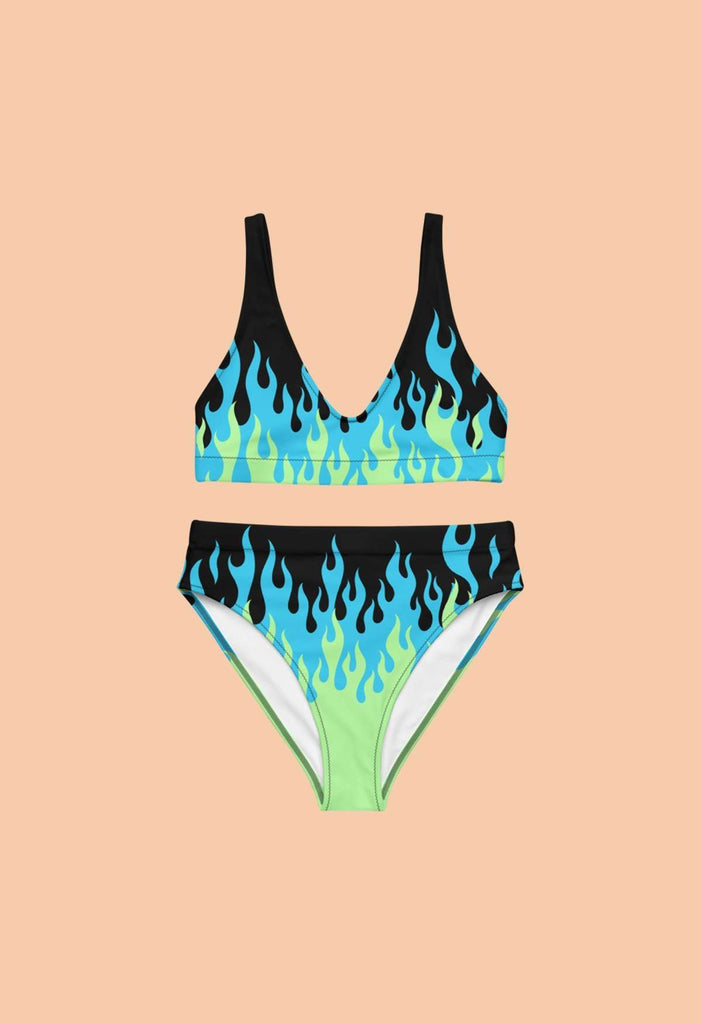 Flame Recycled bikini top - HAYLEY ELSAESSER 