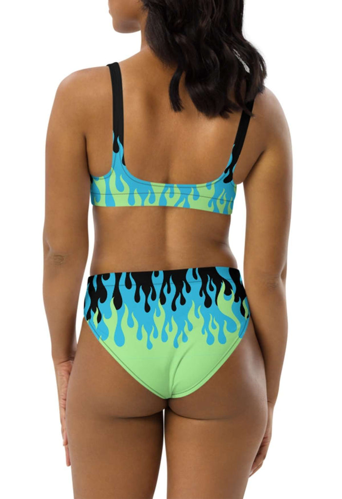 Flame Recycled bikini top - HAYLEY ELSAESSER 