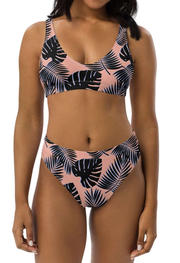 Palm Leaf Recycled Bikini Bottom - HAYLEY ELSAESSER 